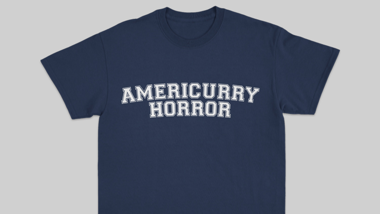 Americurry Horror shirt, 2012