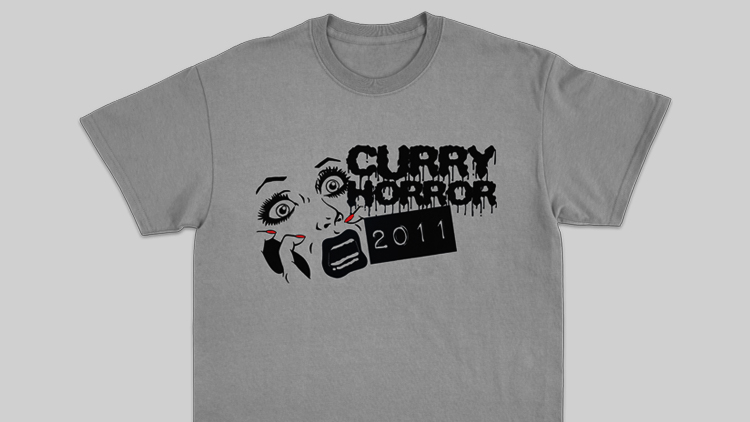 Original Curry Horror shirt, 2011